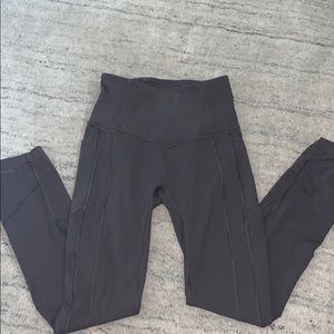 Lululemon discontinued gray leggings